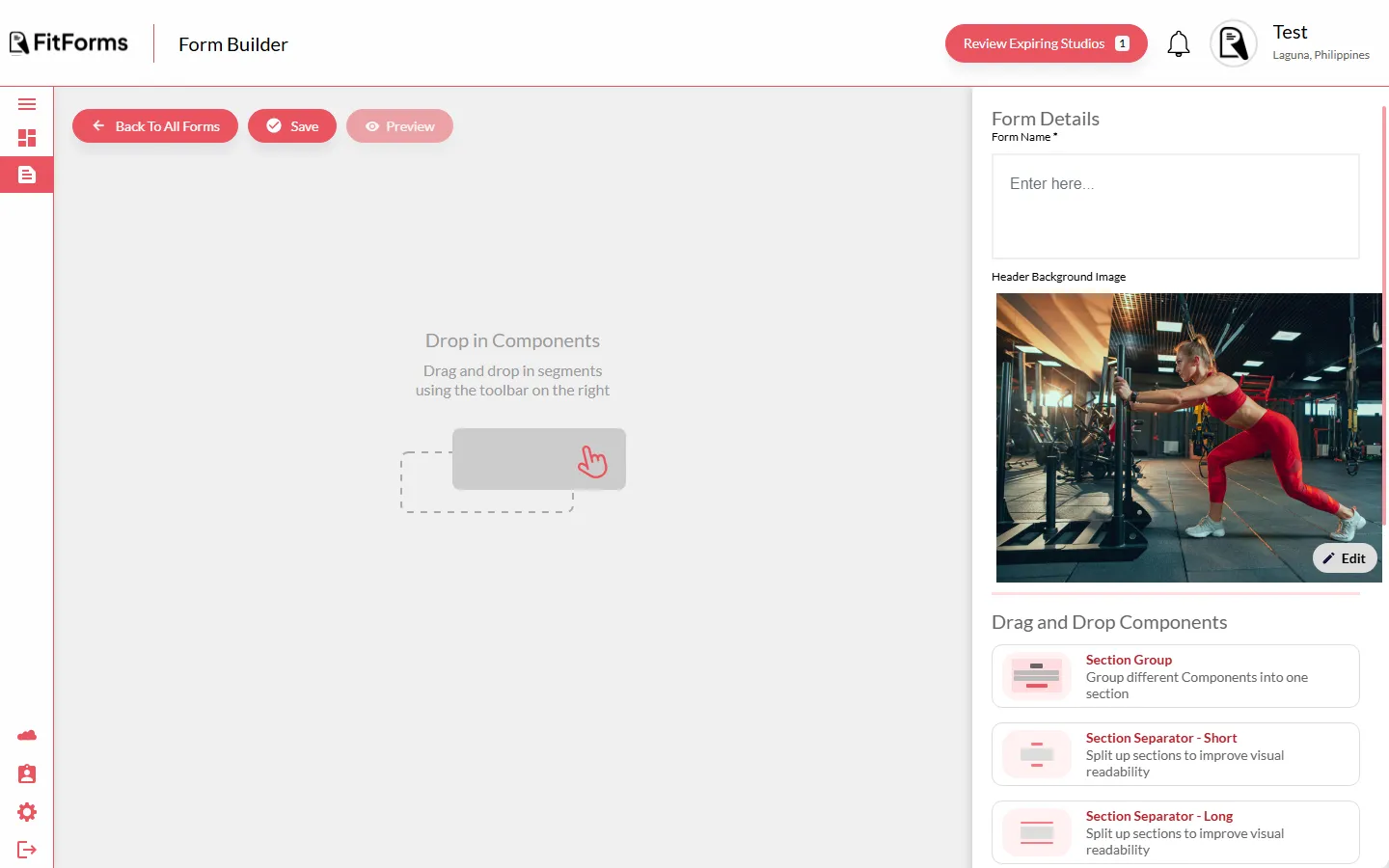 v1 blank drop-in-components canvas